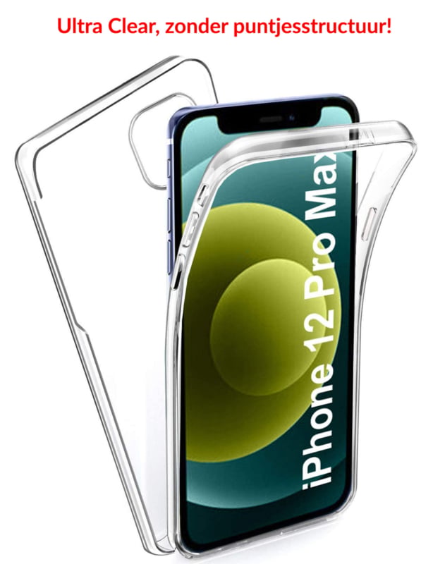 Ultra Clear 360° hybride hoesje voor iPhone 12 Pro Max