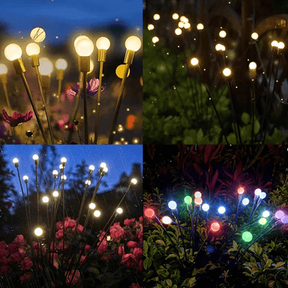 GardenLamp zonne-energie tuinverlichting met glimwormjeseffect