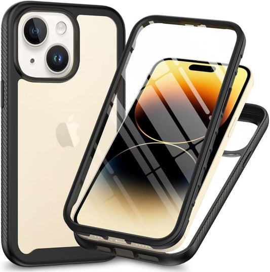 iPhone 14 Plus 360 Full Protect hoesje zwart