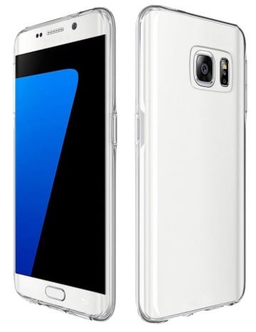 Galaxy S7 Edge 360° transparant TPU hoesje
