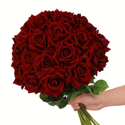 Kunstbloemen Roos 10 Stuks