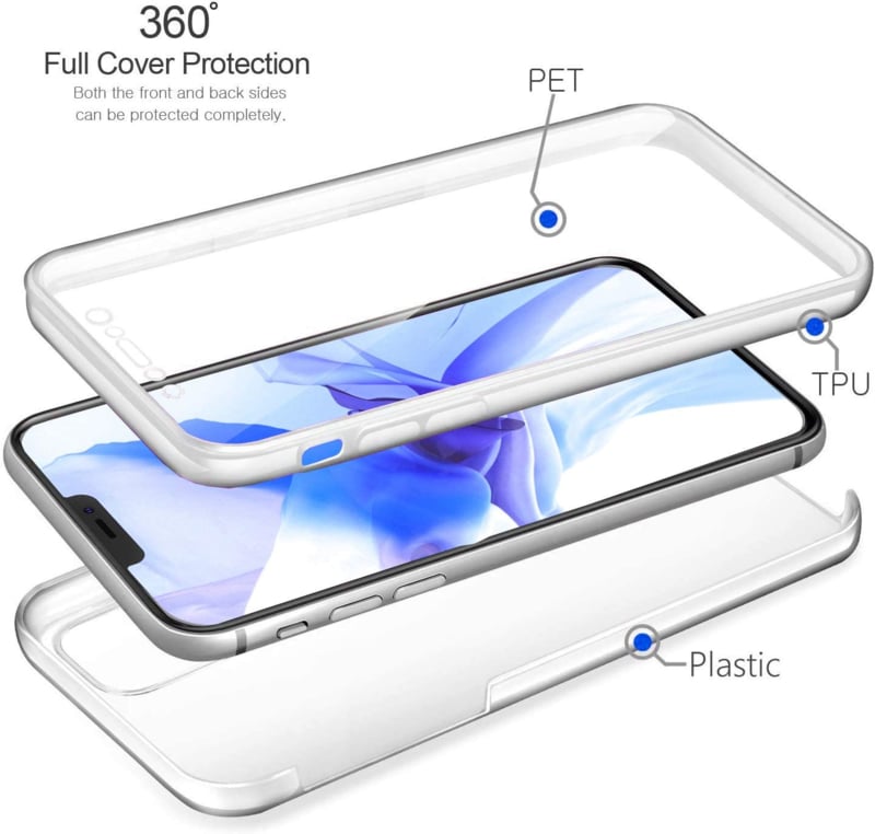 iPhone 13 360° Ultra Clear hybride telefoonhoesje