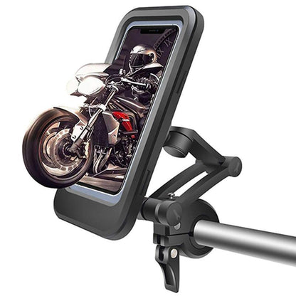 RideCharge waterdichte fiets telefoonhouder met draadloos opladen