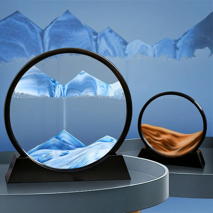 SerenitySphere bewegende zandkunst decoratie