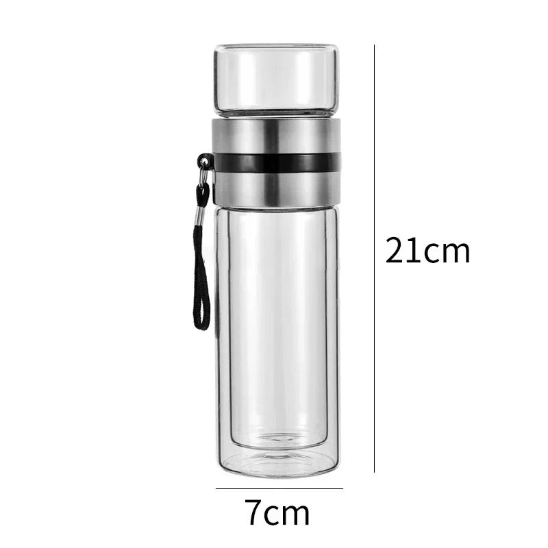 ClearTherm glazen warmhoudfles