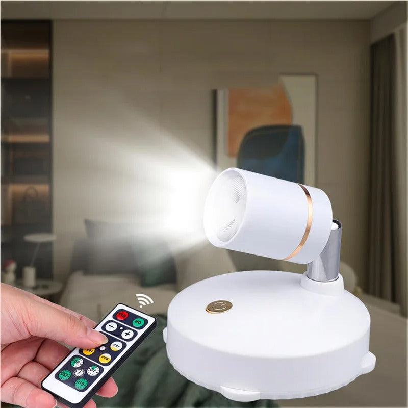 Draadloze LED-spot met dimmerfunctie