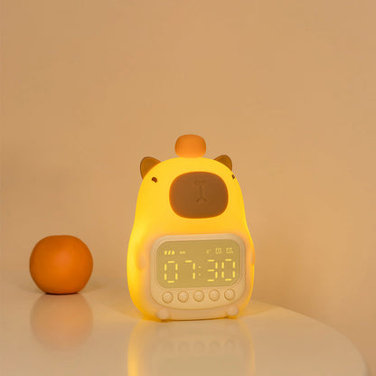 Lumio Capy capibara nachtlamp met wekker