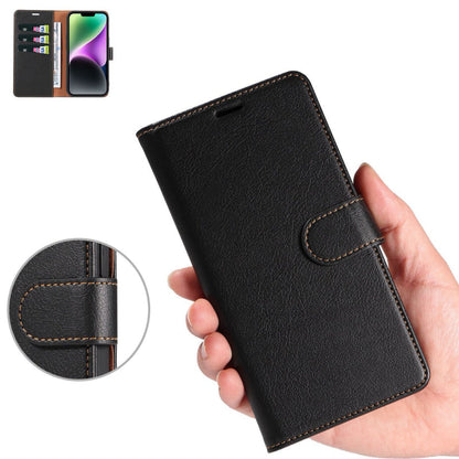 Luxe Leren Bookcase voor iPhone 16e / 17e