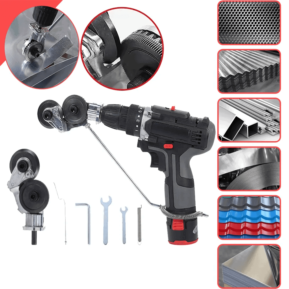 Snibbler boormachine plaatsnijder