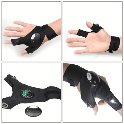 Voltagear vingerloze led-handschoenen