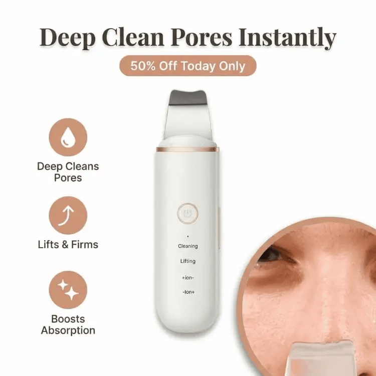 SonicClean ultrasone gezichtsreiniger
