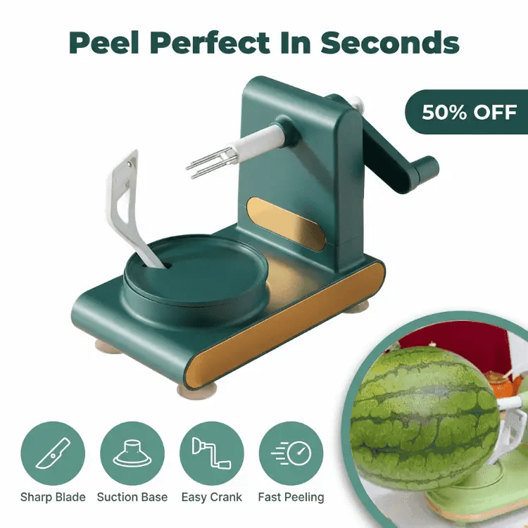 EasyPeel™ ergonomische fruitschiller
