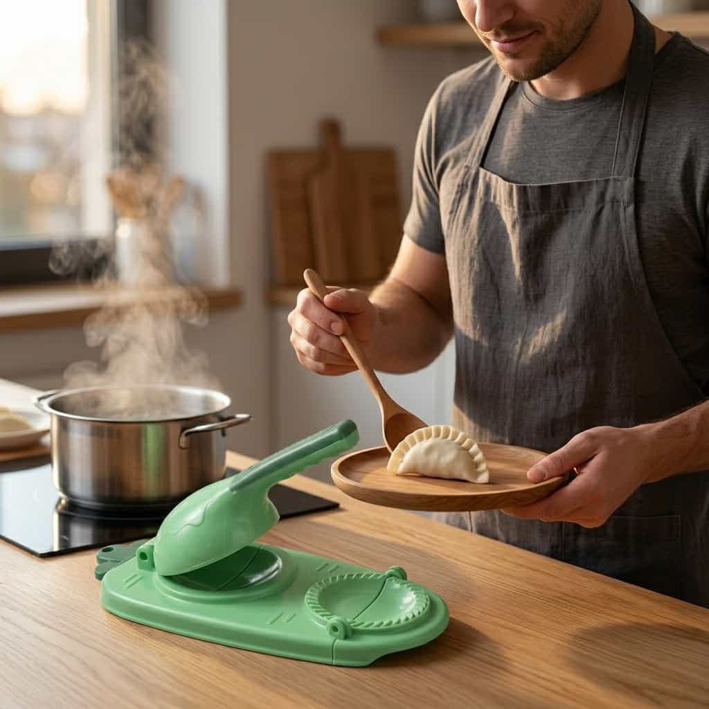 DumpliEase ergonomische dumplingmaker