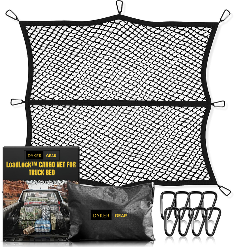 FlexiSecure elastisch laadnet met haken