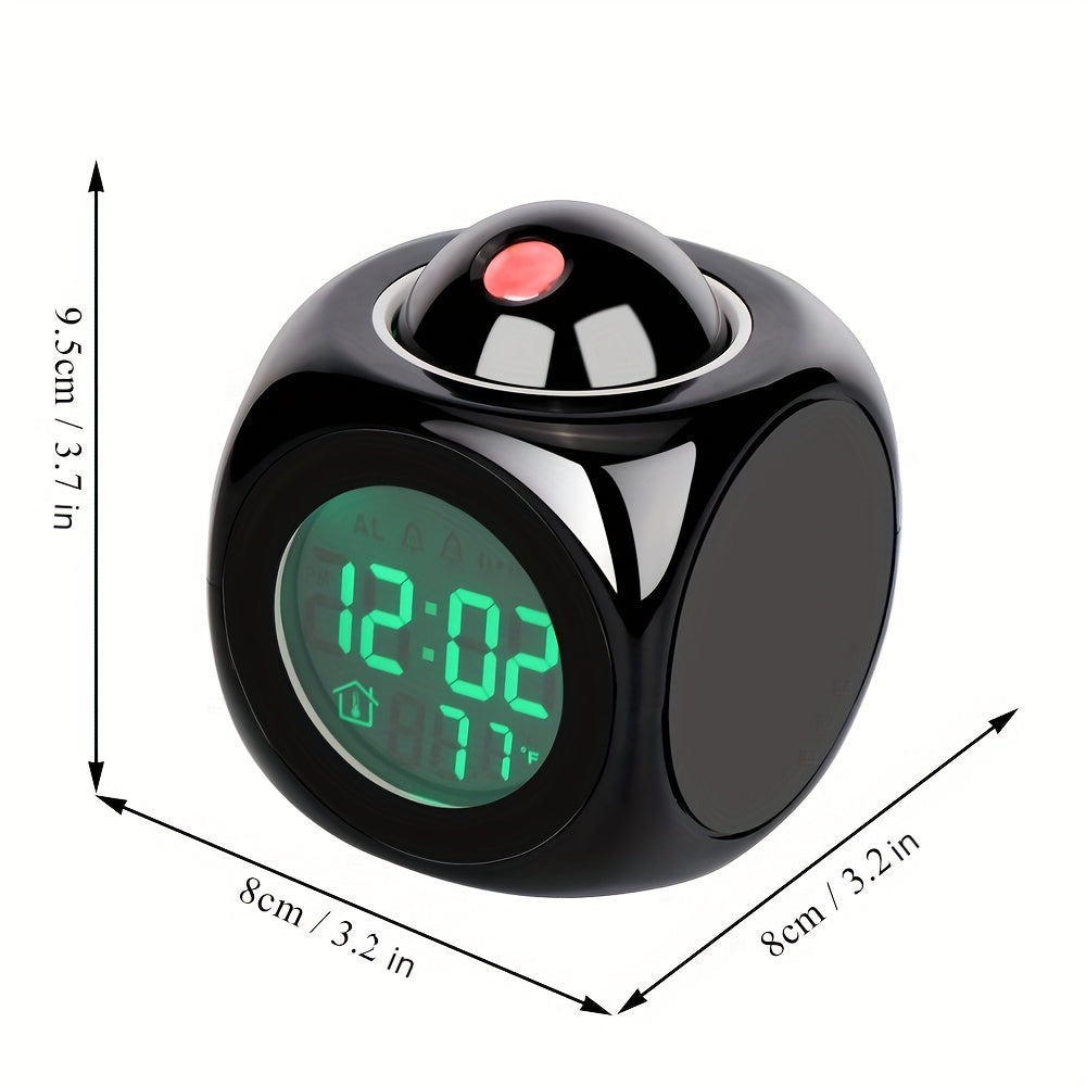 LCD Projectiewekker met LED-Display en Snooze