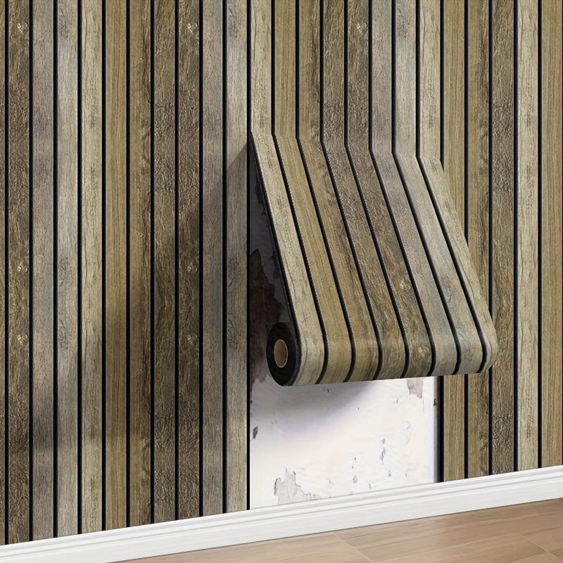 WoodSkin 3D zelfklevend schuimhout behang