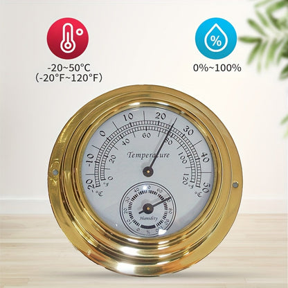 ThermoBrass analoge wandmeter