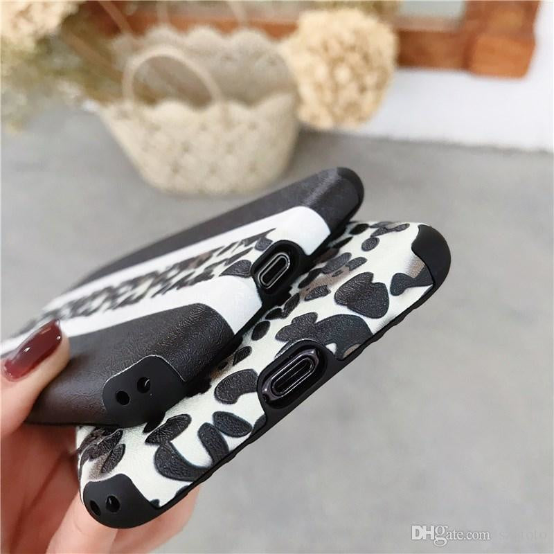 iPhone Xs Max TPU hoesje luipaardprint