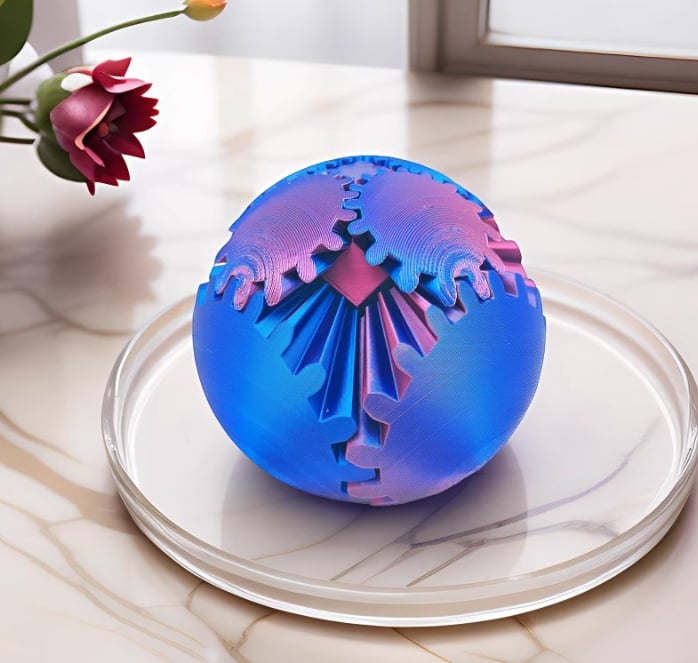 MechSphere roterende fidget stressbal