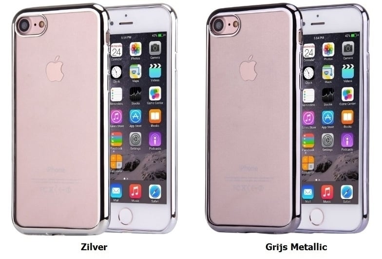 TPU hoesje met coating voor iPhone 7 / 8 / SE