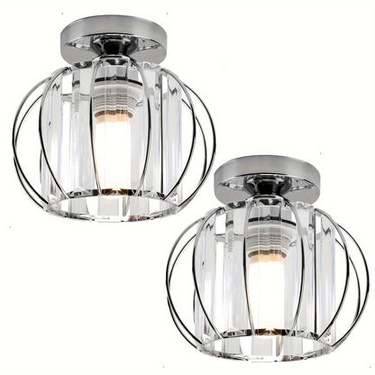 Industriële semi-flush plafondlampen