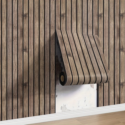 WoodSkin 3D zelfklevend schuimhout behang