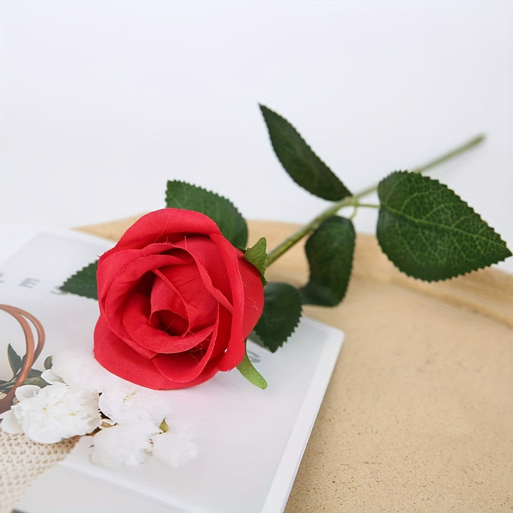 Kunstbloemen Roos 10 Stuks