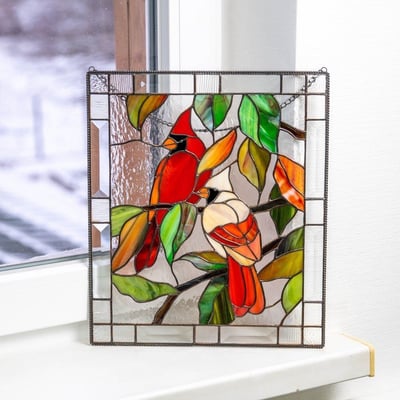 Lumio AeriGlass acryl glas-in-lood wanddecoratie