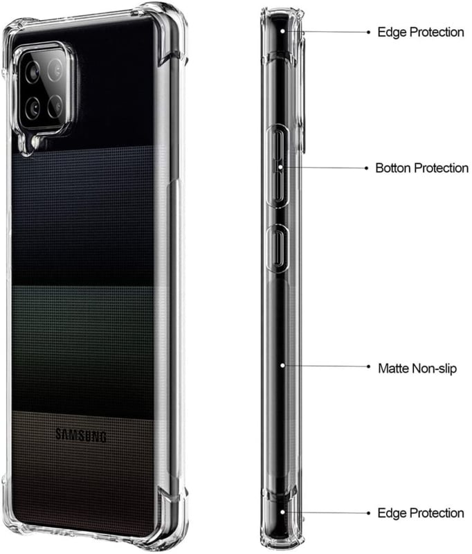 Galaxy A42 transparant TPU air cushion hoesje
