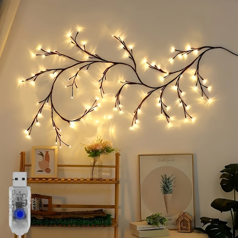 AMill wilgenrank LED wandlamp