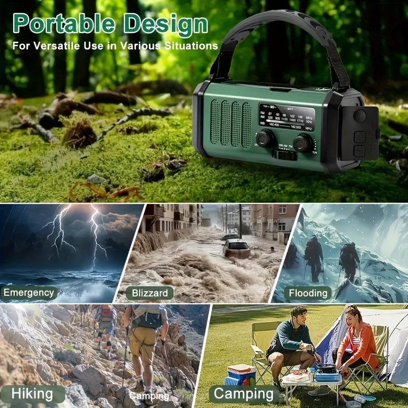 SurvivorPower multifunctionele noodradio