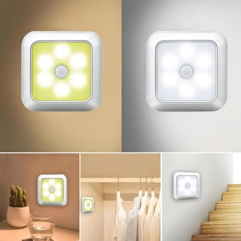 GlowSquare draadloze LED sensorlampjes