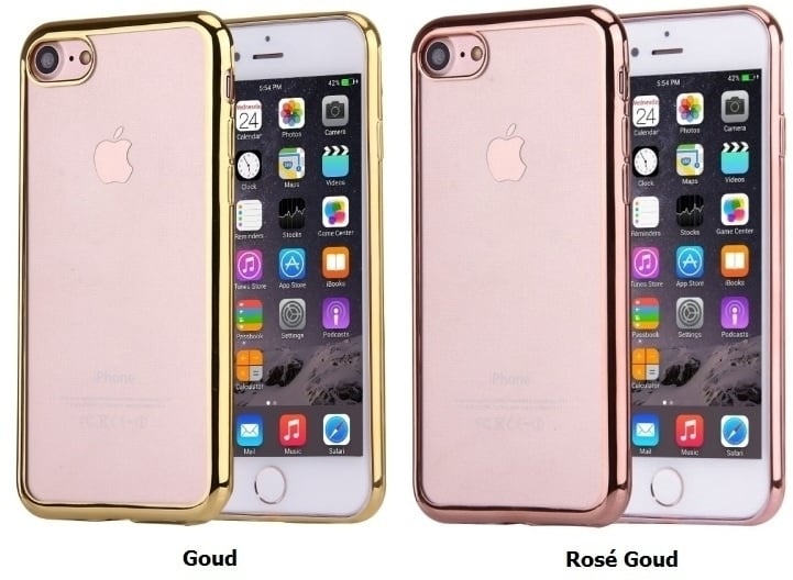 TPU hoesje met coating voor iPhone 7 / 8 / SE