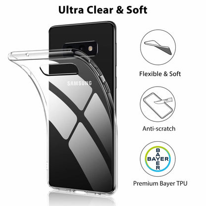 Galaxy S10E transparant soft TPU hoesje