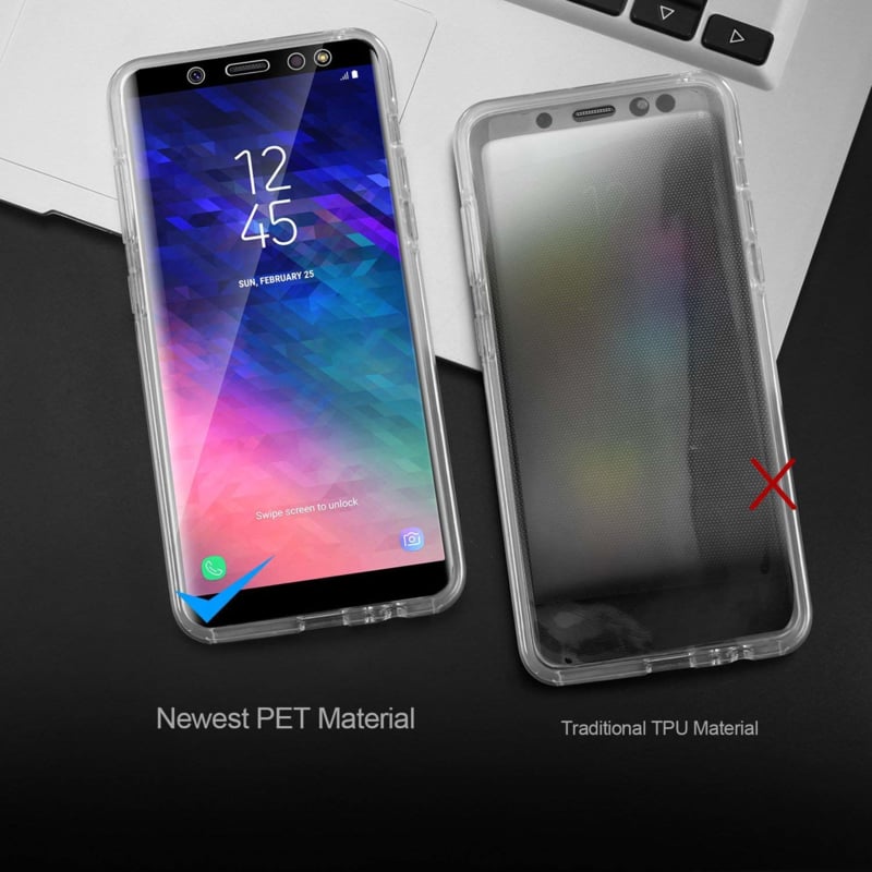 Galaxy S9 Plus 360° Ultra Clear Telefoonhoesje
