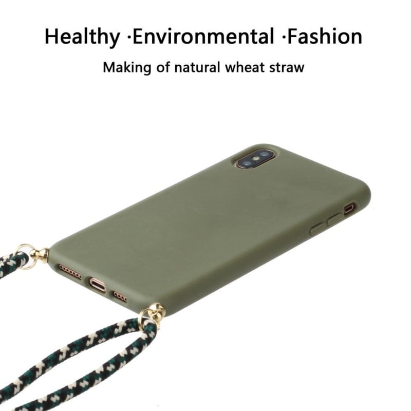 iPhone X / Xs Crossbody TPU Hoesje met Koord