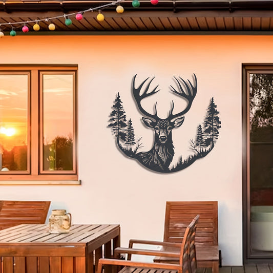 ForestStag metalen wanddecoratie