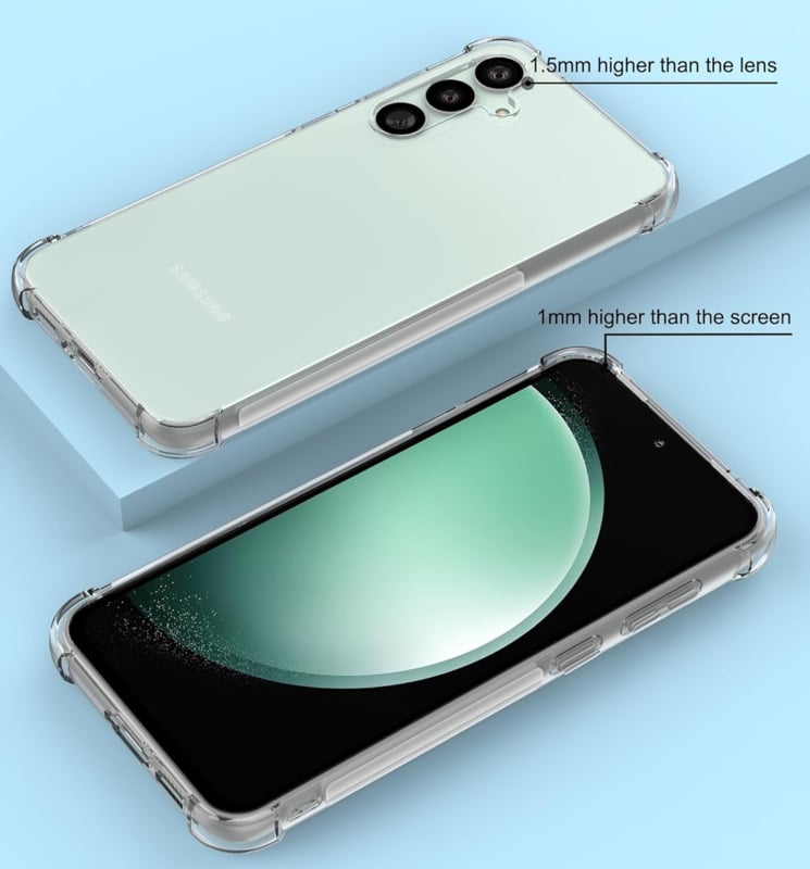 Galaxy S24 FE transparant Air Cushion hoesje