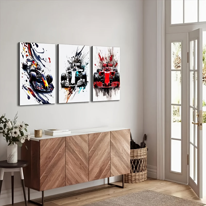 SpeedLine frameloze raceauto canvas posters