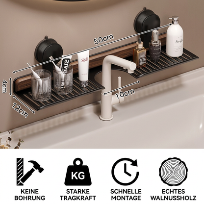 BathShelf™ boorvrij badkamerrek met zuignap