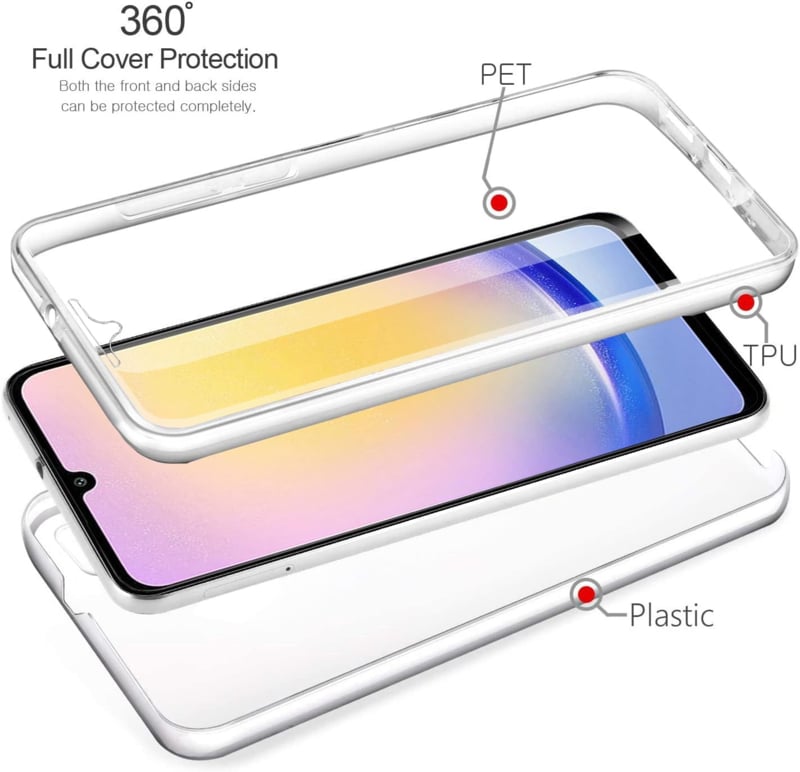 Galaxy A25 5G 360° Ultra Clear hoesje