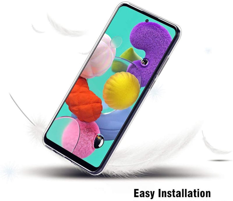 Galaxy A51 Premium transparant TPU-hoesje