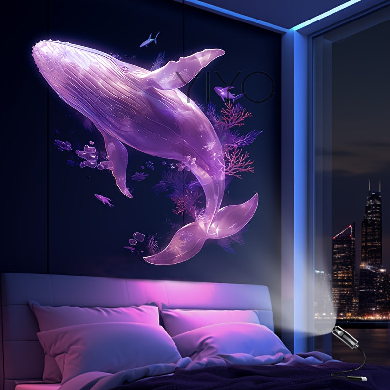 USB-projector nachtlamp met dromerig patroon