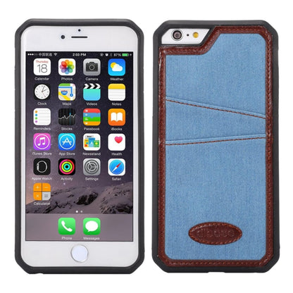 iPhone 6 Plus / 6S Plus Denim Jeans Back Cover Hoesje