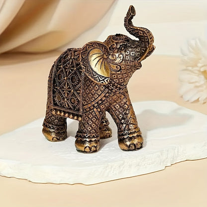 Gouden Olifant Decoratief Beeld