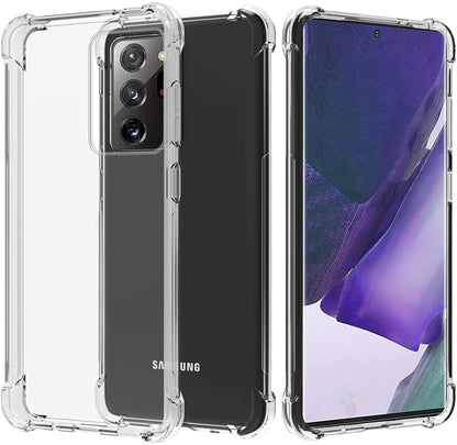 Galaxy Note 20 Ultra transparant schokbestendig hoesje