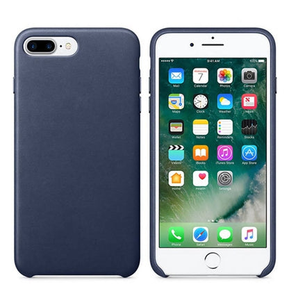 iPhone 7 Plus / 8 Plus Leren Back Cover Hoesje