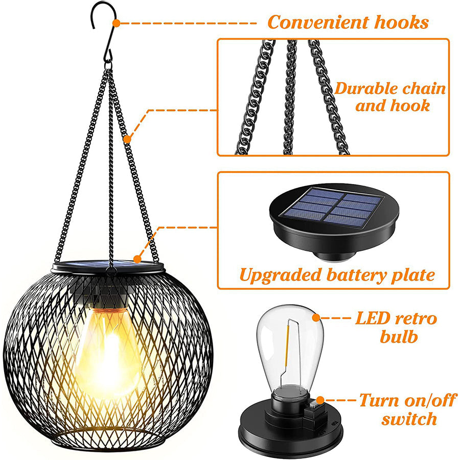 Lumio solar lantaarn buitenlamp
