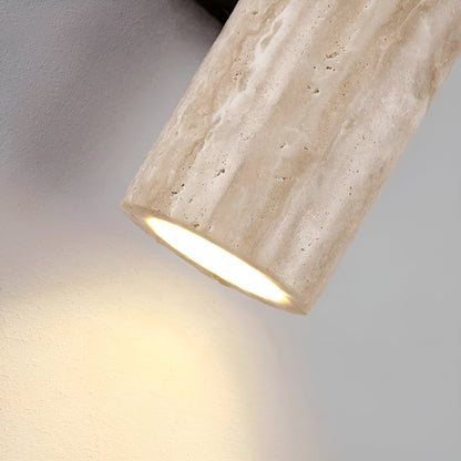 Odior travertin wandlamp met led