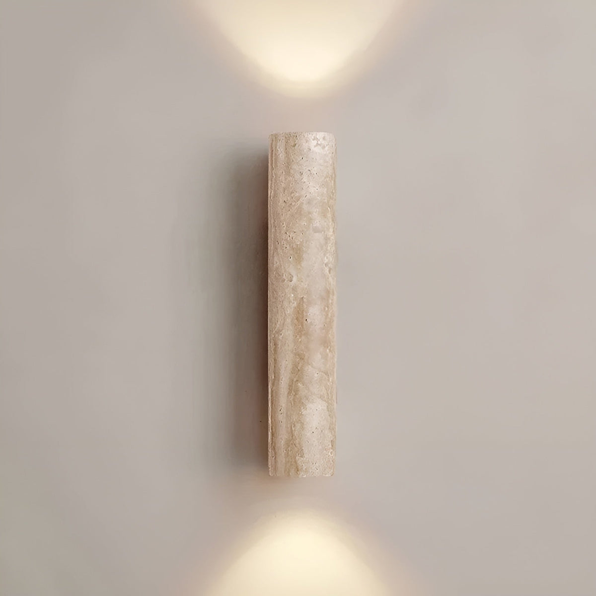 Odior travertin wandlamp met led
